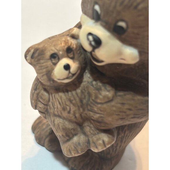 S/3 Vintage Mother Love Ornament Set By House Of Lloyd 1990 - Bear & Bunny Figur - Picture 9 of 9